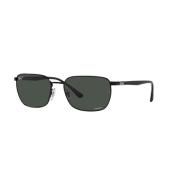 Gepolariseerde Zwart/Donkergrijs Zonnebril Ray-Ban , Black , Unisex