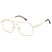 Matte Gold Brillenmontuur Carrera , Yellow , Unisex