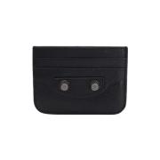 Pre-owned Leather wallets Balenciaga Vintage , Black , Dames