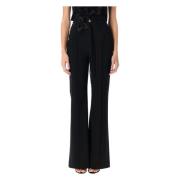 Rose High Waist Pants Rotate Birger Christensen , Black , Dames