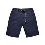 Blauwe Elegante Katoenmix Shorts RefrigiWear , Blue , Heren