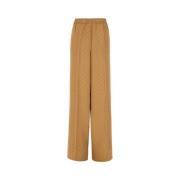 Wijde Broek Verhoogt Jouw Stijl Gucci , Brown , Dames