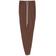 Bruine Katoenen Rok met Trekkoord Tailleband Rick Owens , Brown , Dame...