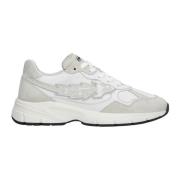 Vintage Monochrome Sneakers Enterprise Japan , White , Heren