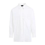 Witte Casual Overhemd voor Mannen Y-3 , White , Heren