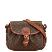 Pre-owned Canvas crossbody-bags Celine Vintage , Brown , Dames