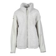 Leren jas 100% leer IRO , Gray , Dames