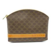 Pre-owned Canvas pouches Celine Vintage , Brown , Dames