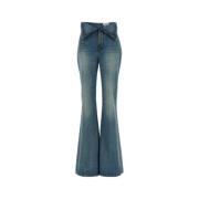 Klassieke Denim Jeans voor Mannen Alexander McQueen , Blue , Dames