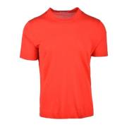 Katoenen T-shirt Ballantyne , Red , Heren