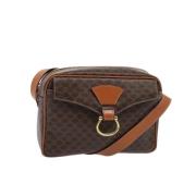 Pre-owned Leather celine-bags Celine Vintage , Brown , Dames