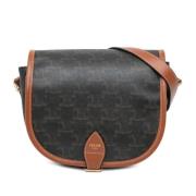 Pre-owned Fabric crossbody-bags Celine Vintage , Brown , Dames