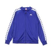 Hooded Tracksuit Jas in Blauw/Wit Kappa , Blue , Heren