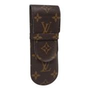 Pre-owned Canvas home-office Louis Vuitton Vintage , Brown , Unisex