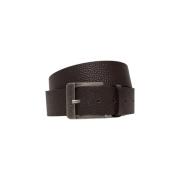 Bruine Leren Riem Herfst/Winter Collectie Calvin Klein Jeans , Brown ,...