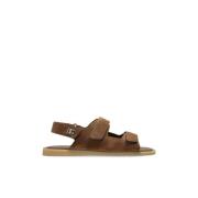 Suède sandalen Dolce & Gabbana , Brown , Heren