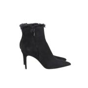 Pre-owned Suede boots Gianvito Rossi Pre-owned , Black , Dames