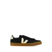 Zwarte Suède Sneakers Veja , Black , Heren