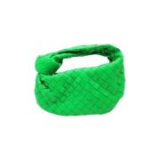 Pre-owned Leather handbags Bottega Veneta Vintage , Green , Dames