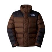 Kleur Blok Pufferjas The North Face , Brown , Dames