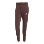 Essentials Tapered Cuff Bruine Broek Adidas , Red , Heren