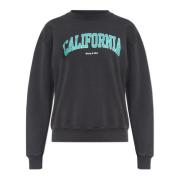 Sweatshirt uit de The Mountain collectie Sporty & Rich , Black , Unise...