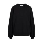 Crew-neck sweatshirt van technisch katoen Iceberg , Black , Dames