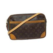 Pre-owned Canvas louis-vuitton-bags Louis Vuitton Vintage , Brown , Da...