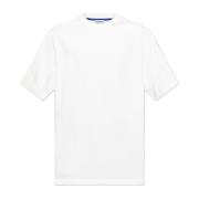 Katoenen T-shirt Burberry , White , Heren