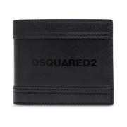 Opvouwbare Portemonnee Dsquared2 , Black , Heren