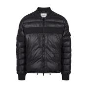 Nylon jack met allover logo Iceberg , Black , Heren