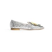 Glitter Ballerina met Stenen Prosperine , Gray , Dames