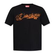 T-shirt T-Adjust-R7 Diesel , Black , Heren