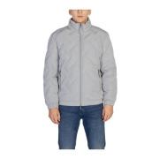 Grijze Strakke Polyester Herenjas Antony Morato , Gray , Heren