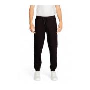 Casual katoenmix broek Emporio Armani EA7 , Black , Heren