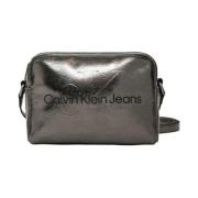 Moderne polyethyleen handtas damescollectie Calvin Klein Jeans , Gray ...