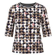 T-shirt met Heartbreaker Print Marc Cain , Multicolor , Dames