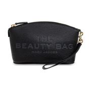 Leren cosmetische tas Marc Jacobs , Black , Dames