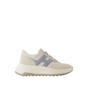 Witte leren sneakers met Eva-zool Hogan , White , Dames