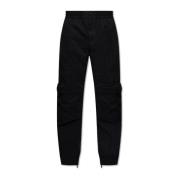 Broek met zakken Diesel , Black , Heren