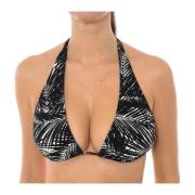 Bikini Top met Palmboomprint Michael Kors , Black , Dames