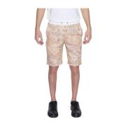 Beige Bermuda Shorts Lente/Zomer Collectie Alviero Martini 1a Classe ,...