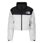 Korte donsjas met tweekleurig ontwerp The North Face , White , Dames