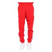 Rode trainingsbroek met logo Adidas Originals , Red , Heren