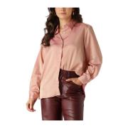 Roze Carolina Blouse - Elegant en veelzijdig Ydence , Pink , Dames