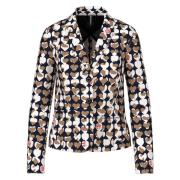 Gedrukte Scuba Jersey Blazer Marc Cain , Multicolor , Dames