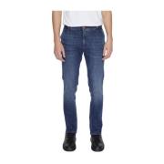 Slim Fit Katoenen Jeans Lente/Zomer Collectie Jeckerson , Blue , Heren