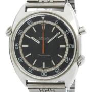 Pre-owned Glass watches Omega Vintage , Black , Heren