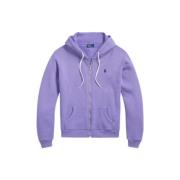 Hoodie met rits Polo Ralph Lauren , Purple , Dames