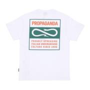 Bicolor Tee Wit Heren Shirt Propaganda , White , Heren